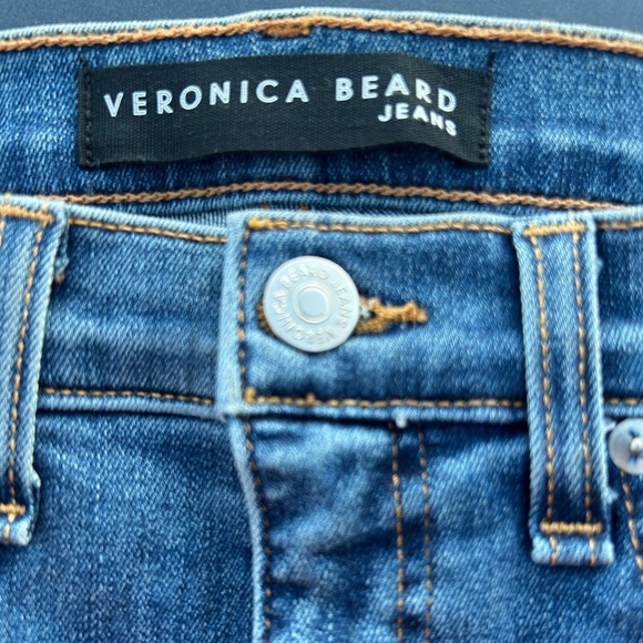Veronica Beard Dark Blue Denim Jeans CARLY
11* KICK FLARE - Picture 9 of 13